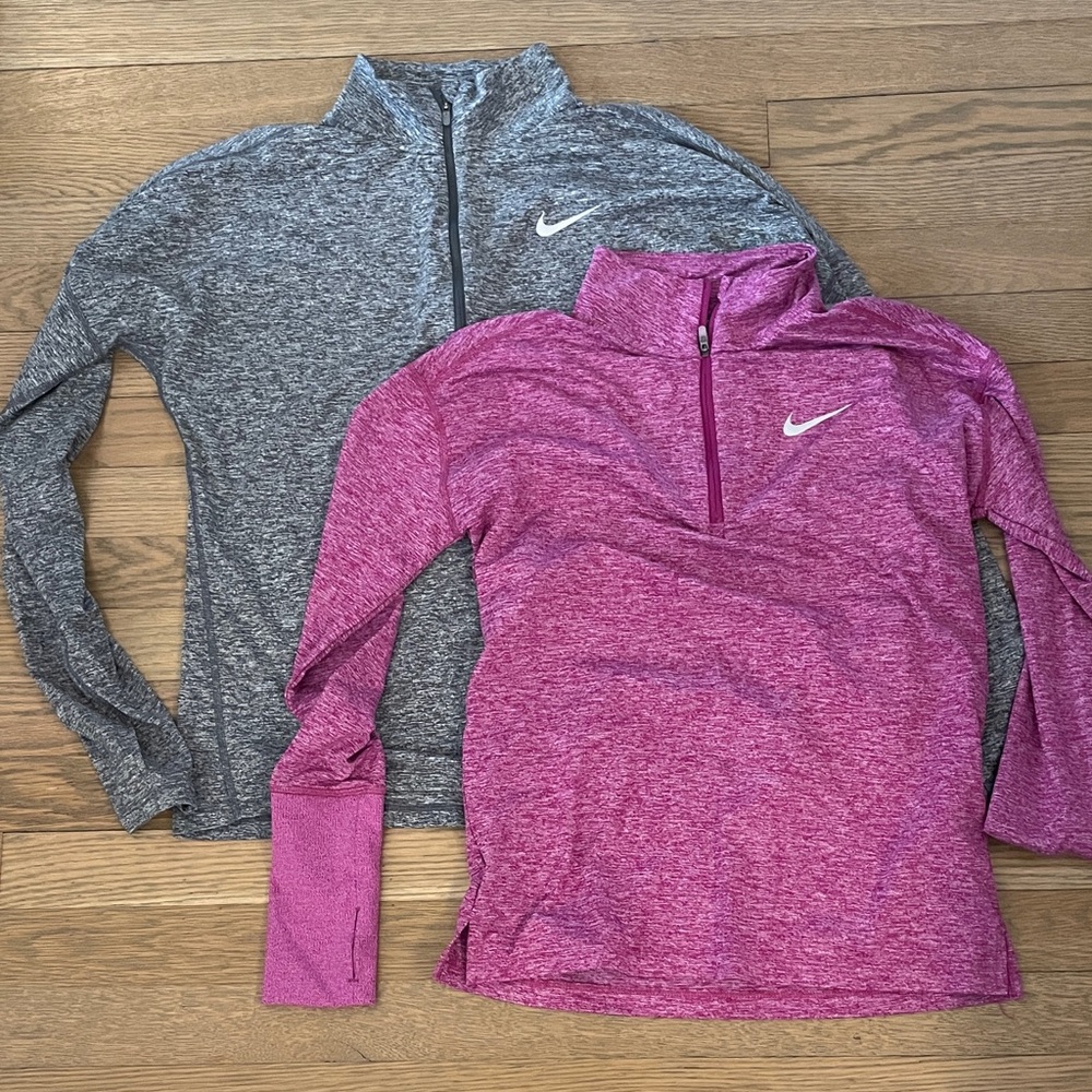 Lot of 4 Nike Running Tops - S and XS